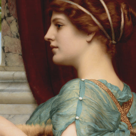 A Pompeian Lady by John William Godward
