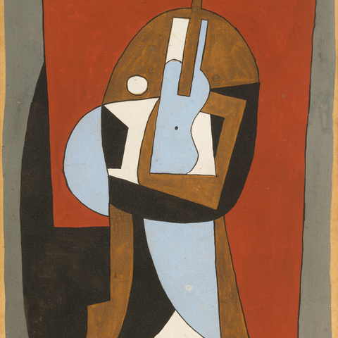 Buste d'homme barbu by Pablo Picasso