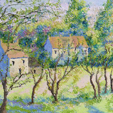 Les toits rouges by H. Claude Pissarro