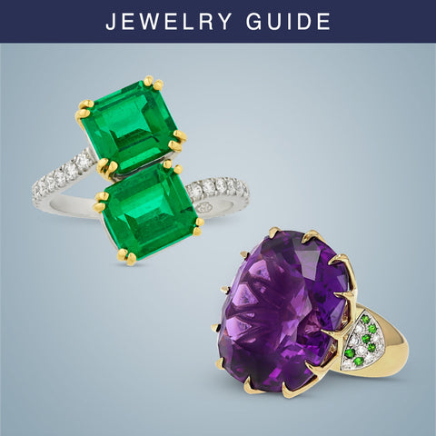 Ruby, Diamond and Emerald Ring