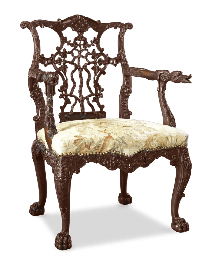 Georgian Mahogany Armchair