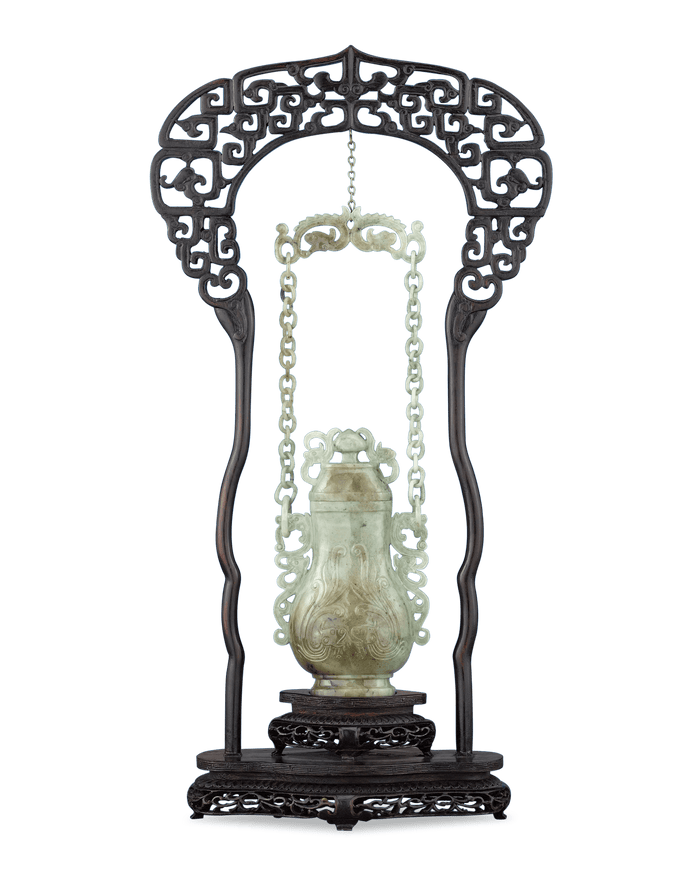 Jade Hanging Vase 