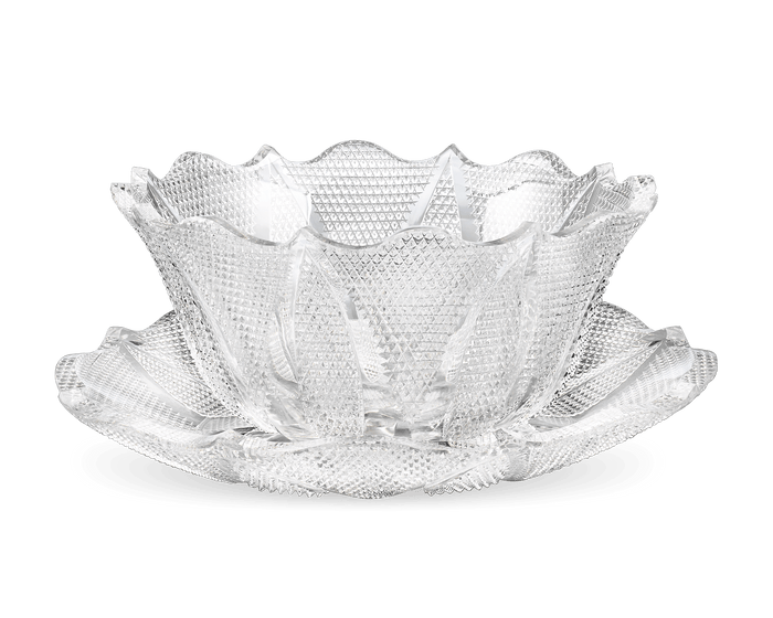 Delphos Salad Bowl Set by Libbey