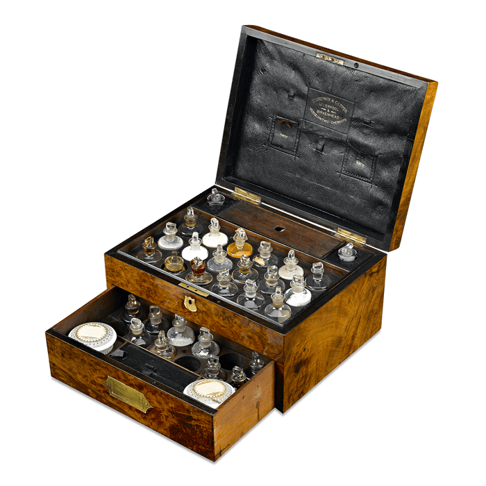 This incredible medicine chest would have been an invaluable part of the 19th-century household