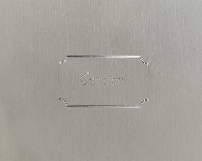 Joe DiMaggio Silver Presentation Tray by Cartier