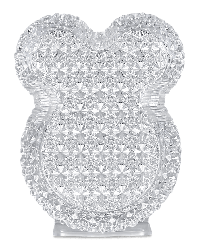 American Brilliant Cut Glass Tray, Russian Pattern