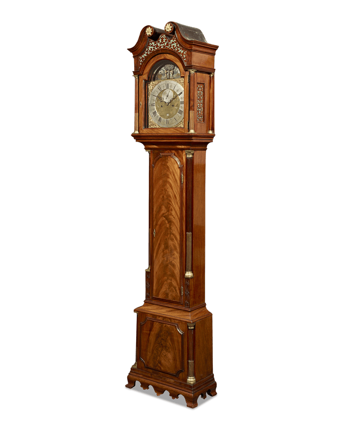 George III Adam and Eve Automaton Longcase Clock