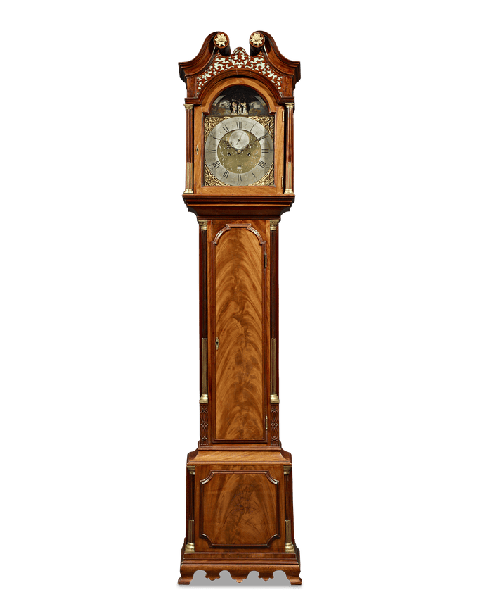 George III Adam and Eve Automaton Longcase Clock