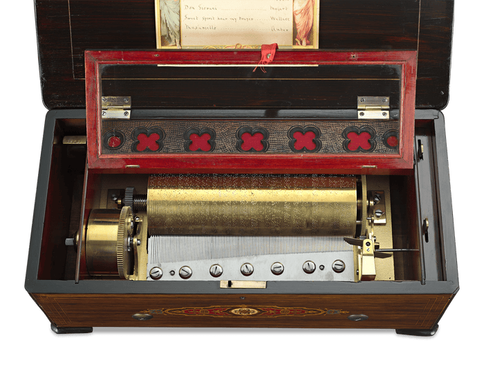 Grand Format Cylinder Music Box by Paillard