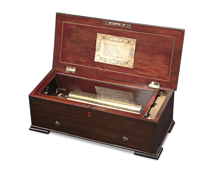 Cylinder Music Box by Le Coultre Freres