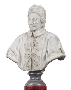 Bust of Pope Innocent XI Odescalchi by Domenico Guidi