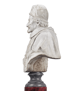 Bust of Pope Innocent XI Odescalchi by Domenico Guidi