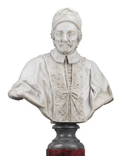 Bust of Pope Innocent XI Odescalchi by Domenico Guidi