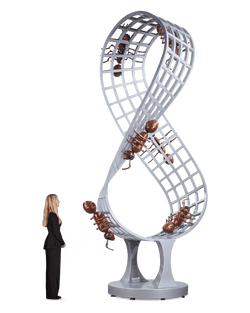 Escher-Inspired Mobius Strip II by Zadora-Gerlof