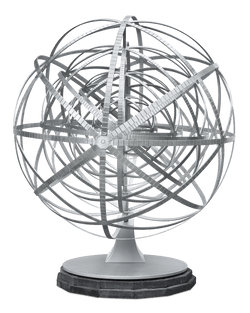 Escher-Inspired Sculpture "Concentric Rinds" by Zadora-Gerlof
