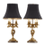 Pair of French Candelabra-Form Lamps