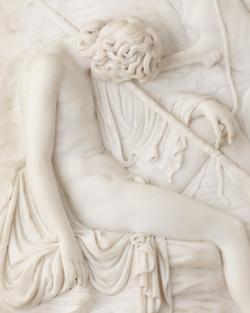 Italian Mythological Marble Plaques