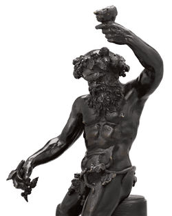 Flemish Baroque Bronze Bacchus