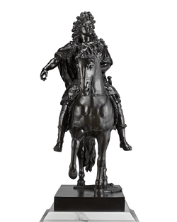 Equestrian Portrait of Louis XIV by Girardon