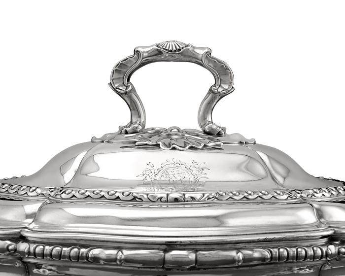 Paul de Lamerie Silver Soup Tureen