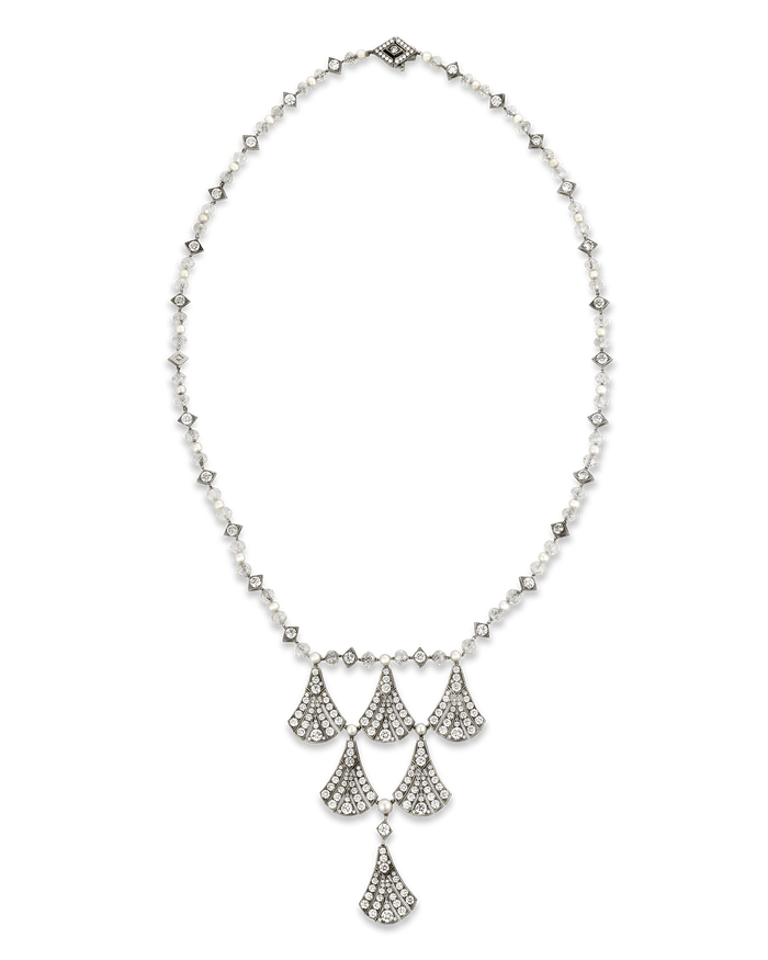 Tiffany & Co. Diamond Lavalier Necklace, 45.64 Carats