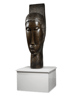 Tête de cariatide by Amedeo Modigliani