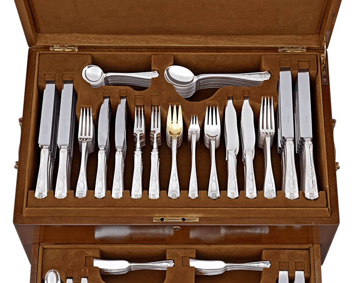 Winthrop Silver Flatware Service by Tiffany & Co.