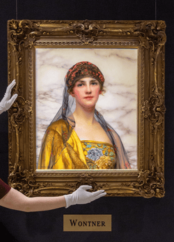 Portrait of a Beauty by William Clarke Wontner
