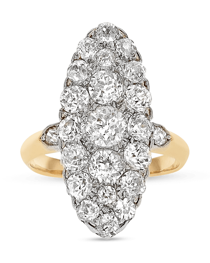 Edwardian Diamond Ring, 4.00 Carats