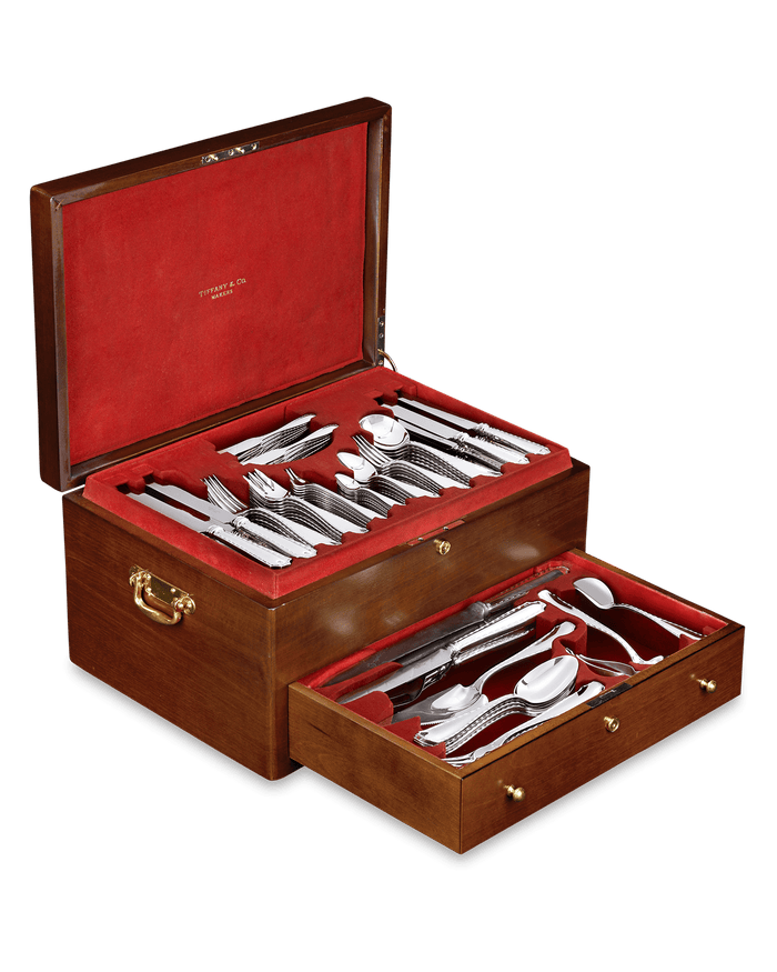Tiffany & Co. Marquise Flatware Service, 137 Pieces