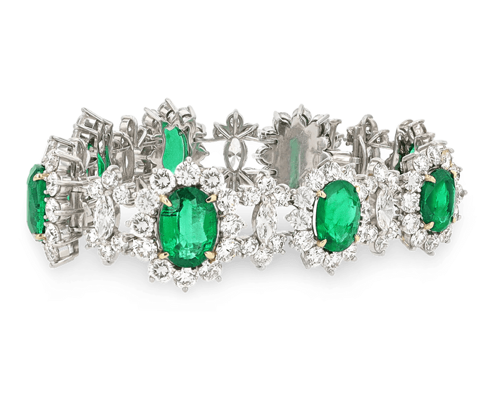 Emerald Bracelet, 23.38 Carats