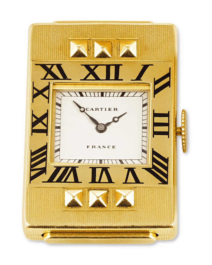 Cartier Art Deco Guillotine Purse Watch