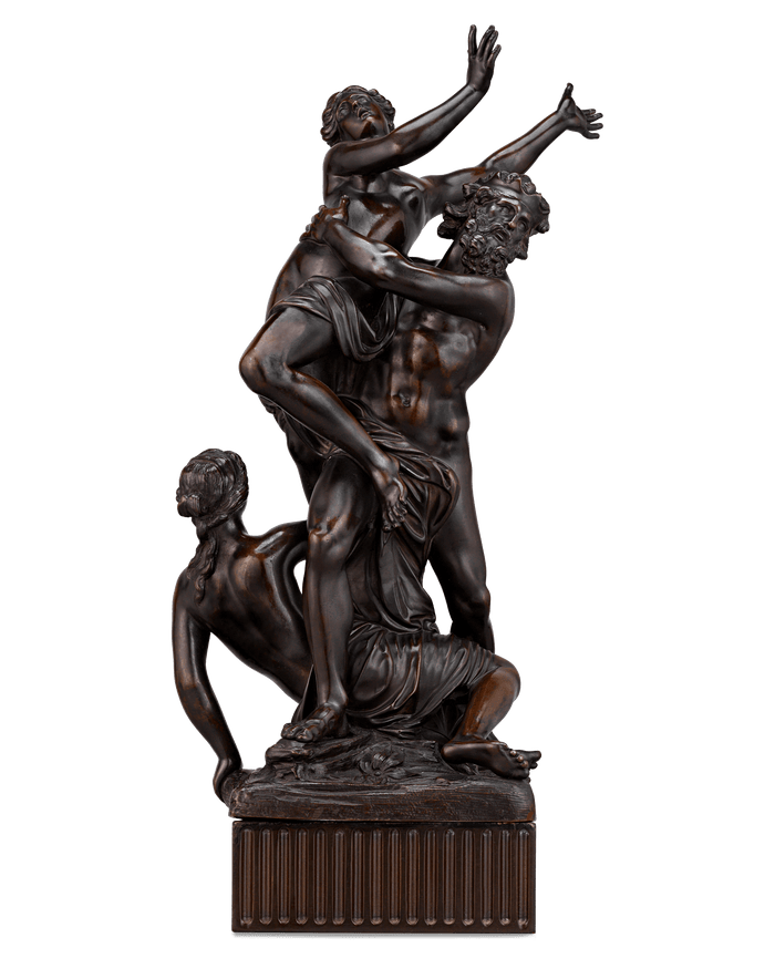 Bronze of Pluto Abducting Proserpine after François Girardon