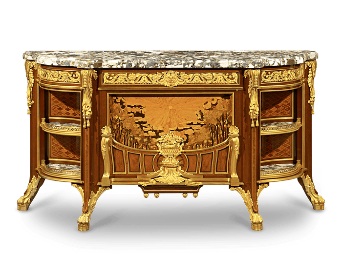 Meuble Soleil Commode by François Linke