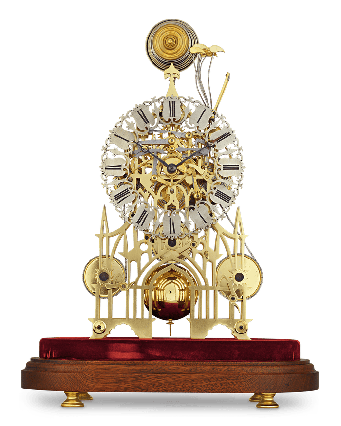 Three Train Clock by Smith & Sons