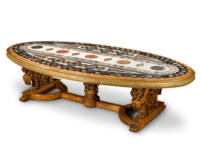 The Manheim Marble Specimen Table