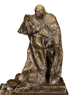 Sir Winston Churchill Memorial by Ivor Roberts-Jones