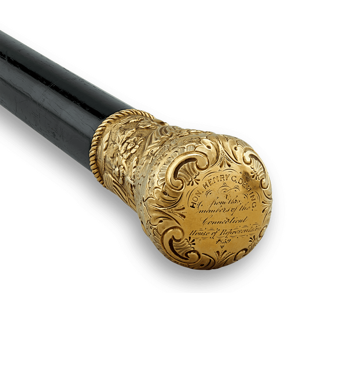 Gold Presentation Cane