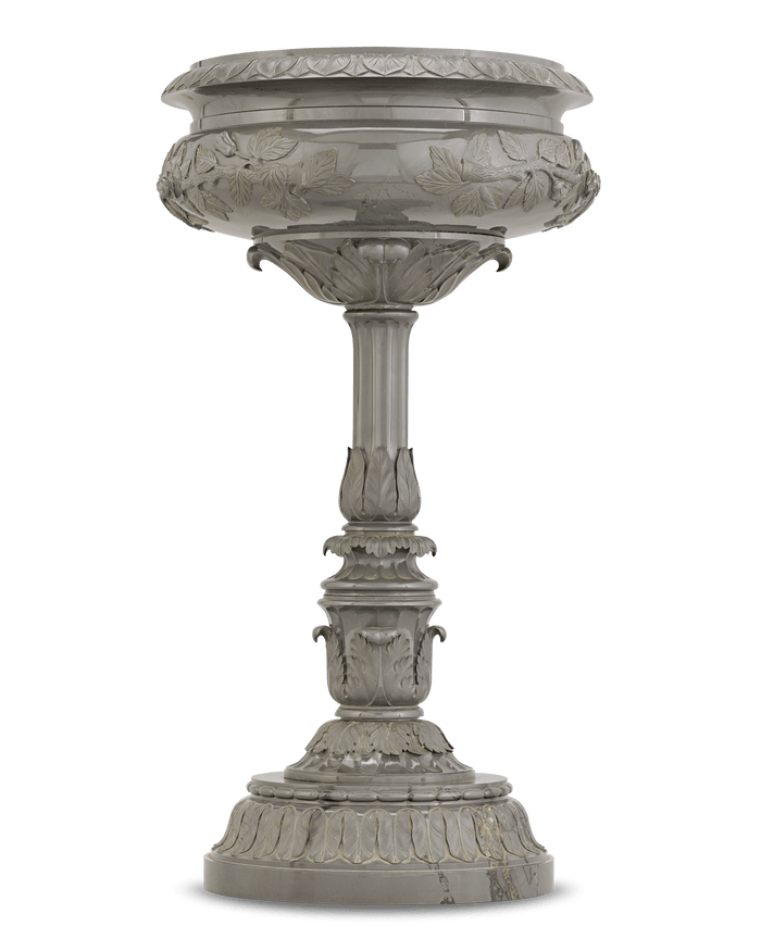 Russian Imperial Neoclassical Kalgan Jasper Tazza