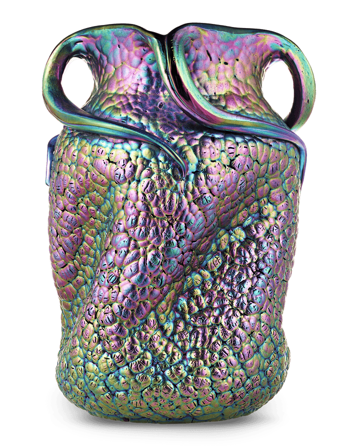 Loetz Lava Vase