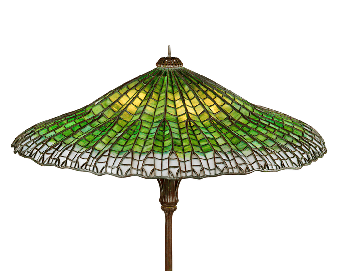 Tiffany Studios Lotus Pagoda Lamp