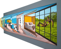 Ideal Home by Patrick Hughes