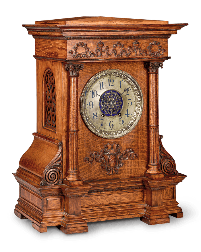 Vincenti et Cie Mantel Clock for Bailey, Banks & Biddle