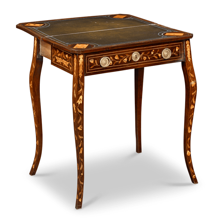 Dutch Marquetry Game Table