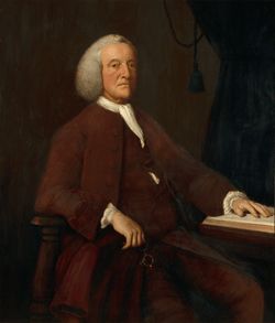 Portrait of Benjamin Franklin attributed to Mason Chamberlin