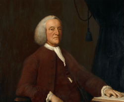 Portrait of Benjamin Franklin attributed to Mason Chamberlin