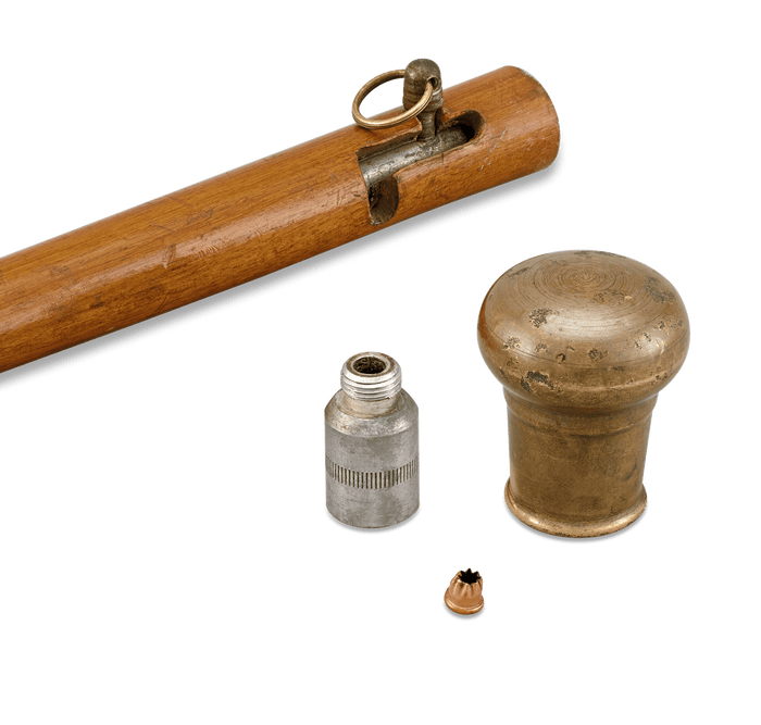 Cane with Flare Gun