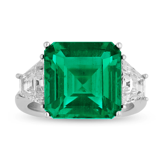 Emerald Ring, 7.39 Carats