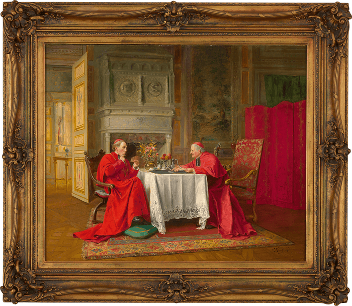 Cardinals Playing Cards by Victor Marais-Milton