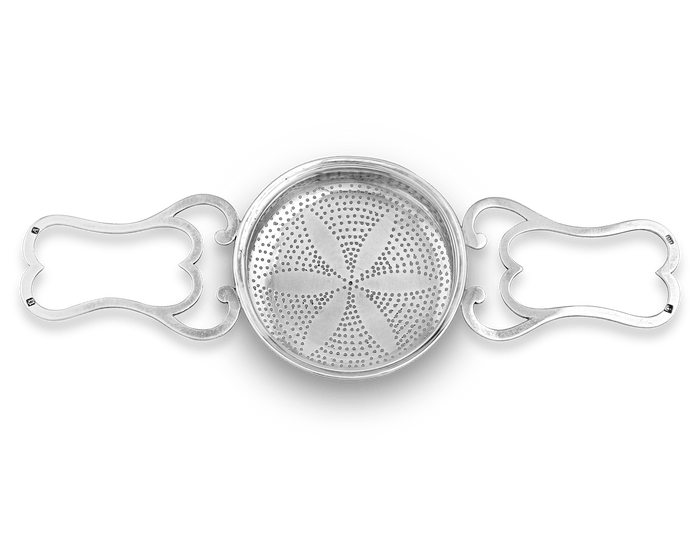 Georgian Silver Lemon Strainer by Patrick Robertson